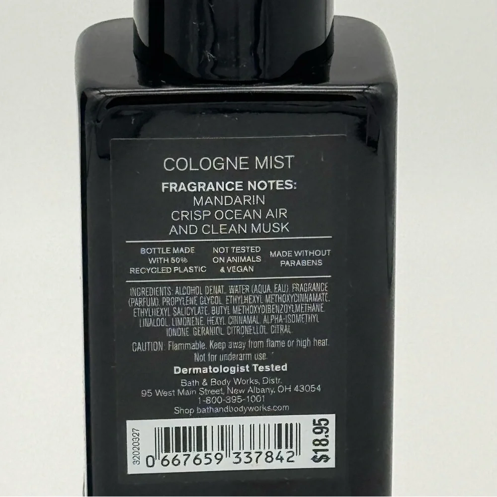 Bath & Body Works Hues Of Blue Mens Body Care Gift Set NWT